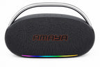 AMAYA 300W Bluetooth tragbare Lautsprecher Boombox RGB Licht USB AUX TF Akku Box