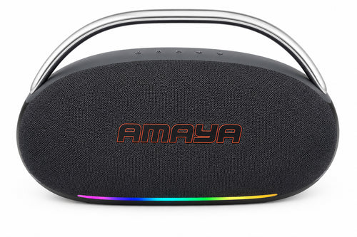AMAYA 300W Bluetooth tragbare Lautsprecher Boombox RGB Licht USB AUX TF Akku Box