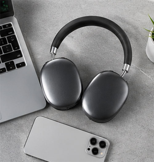 AMAYA AEB-H630T Wireless Bluetooth Kopfhörer – 100 Std. Akkulaufzeit, ENC, Pure Bass, Bluetooth 6.0, USB-C, TF-Karten-Slot