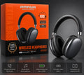 AMAYA AEB-H630T Wireless Bluetooth Kopfhörer – 100 Std. Akkulaufzeit, ENC, Pure Bass, Bluetooth 6.0, USB-C, TF-Karten-Slot