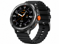 AMAYA ASW-10 Smartwatch AMOLED 1,43" Bluetooth Anrufe Fitnessuhr IP68 Schwarz