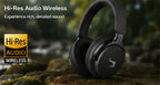 BUFF THUNDERA Wireless Noise Cancelling Kopfhörer-Schwarz
