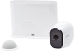 Arlo Pro Überwachungskamera & Alarmanlage, HD, 1er Set, Smart Home, kabellos, Aussen, Nachtsicht, Bewegungsmelder, 130 Grad Blickwinkel, WLAN, 2-Wege Audio, wetterfest, (VMS4130) - Gebraucht - Wie Neu