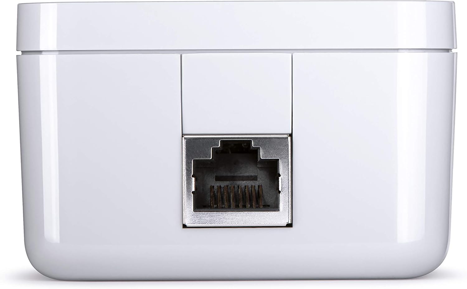 devolo dLAN 1200+ Starter Kit Powerline (1200 Mbit/s Internet über die Steckdose, 1x LAN Port, 1x Powerlan Adapter, integrierte Steckdose, PLC Netzwerkadapter) weiß, Gebraucht - Gut