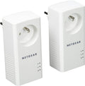 Netgear PLP1000 PowerLINE 2er Set Adapter bis zu 1000 MBit/s (französischer Stecker, nur für Frankreich geeignet)