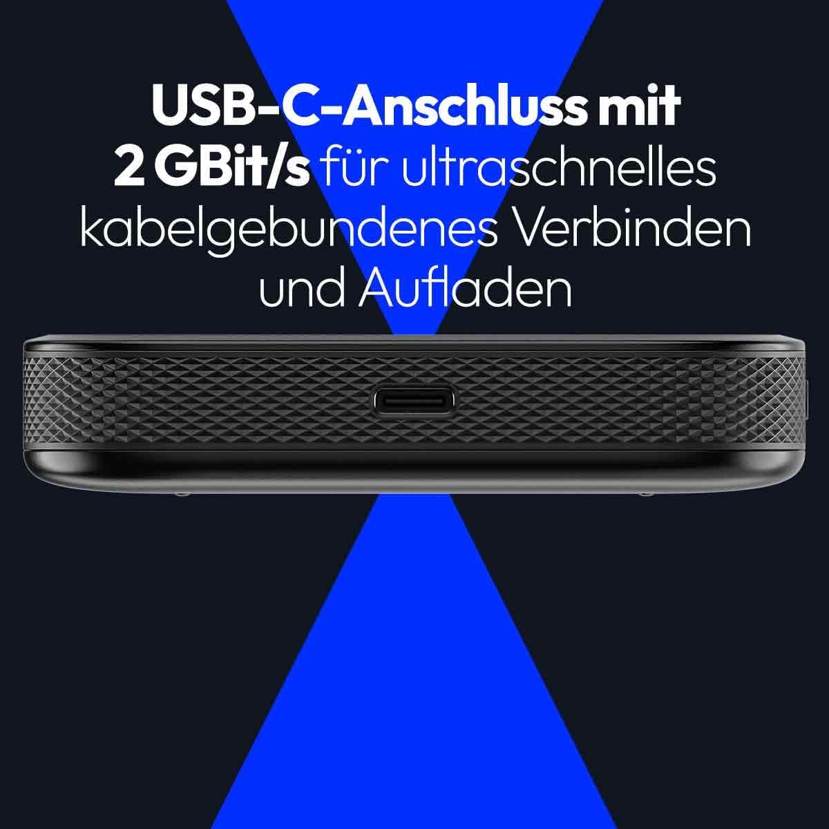 NETGEAR Nighthawk M7 (MH7150) | Mobiler 5G Router mit SIM-Karte & eSIM | Tragbarer WiFi-Hotspot mit physischem SIM-Slot kompatibel mit jedem Anbieter. | 5G/4G/LTE | WiFi 7 | bis zu 3,6 Gbit/s