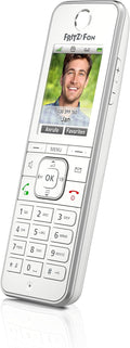 AVM FRITZ!Fon C6 DECT-Komforttelefon (hochwertiges Farbdisplay, HD-Telefonie, Internet-/Komfortdienste, Steuerung FRITZ!Box-Funktionen) weiß, Gebraucht - Gut