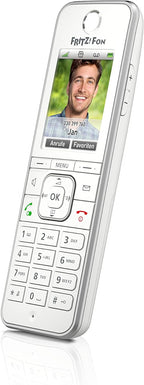 AVM FRITZ!Fon C6 DECT-Komforttelefon (hochwertiges Farbdisplay, HD-Telefonie, Internet-/Komfortdienste, Steuerung FRITZ!Box-Funktionen) weiß, Gebraucht - Gut