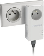 Netgear PLP1000 PowerLINE 2er Set Adapter bis zu 1000 MBit/s (französischer Stecker, nur für Frankreich geeignet)