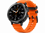 AMAYA ASW-10 Smartwatch AMOLED 1,43" Bluetooth Anrufe Fitnessuhr IP68 Orange