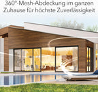 NETGEAR Orbi 770 Serie Tri-Band WiFi 7 Mesh-Netzwerksystem (RBE772) – Router + 1 Satellit-Repeater, Sicherheitsfunktionen, bis zu 11 Gbit/s, Abdeckung bis 360 m2, 100 Geräte, 2,5 GB Internetanschluss