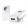 devolo Magic 2 WiFi next Starter Kit, WLAN Powerline Adapter -bis 2.400 Mbit/s, Mesh WLAN, WLAN Steckdose, 2x Gigabit LAN Anschluss, dLAN 2.0, weiß- Gebraucht - Wie Neu