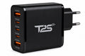T2S 140W Schnellladegerät USB / USB-C - 5 Port Fast Charger