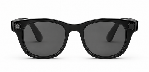 AI Smart Glasses 12MP Kamera | KI Übersetzer App | Bluetooth Audio | Touch Control | UV400 | 2 Wechselgläser