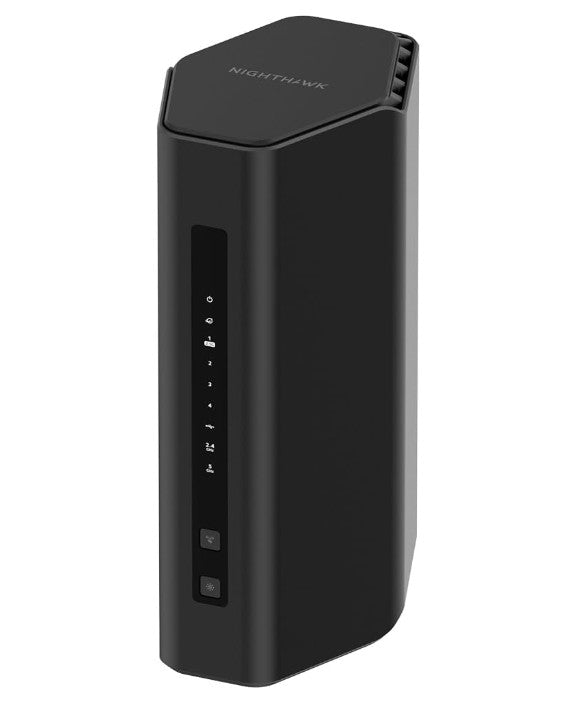NETGEAR Nighthawk Dual-Band WiFi 7 Router (RS200) – Sicherheitsfunktionen, BE6500 WLAN-Geschwindigkeit (bis zu 6,5 Gbit/s) – deckt bis zu 185 m2, 80 Geräte ab – 2,5 GB Internetanschluss- Gebraucht- Wie Neu